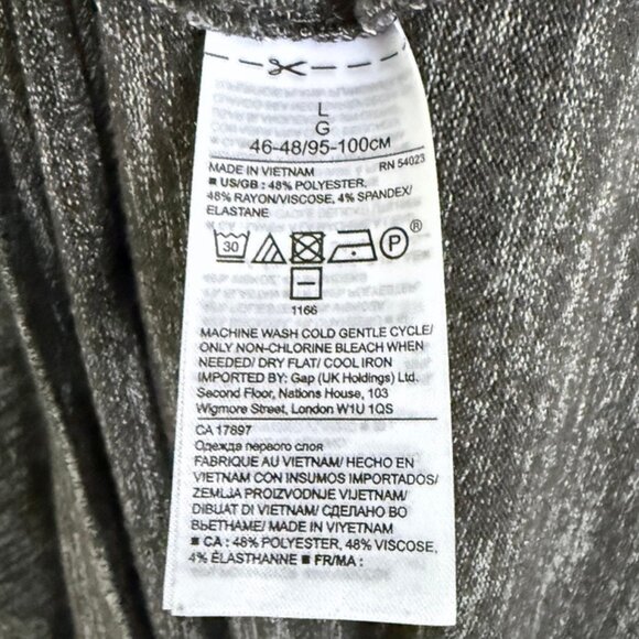 Banana Republic Luxespun Spacedye soft and flowy long-sleeve tee Large - Picture 7 of 7